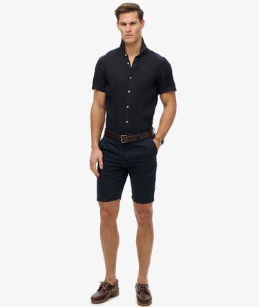 SD Embroidered Vacation Linen Shirt Image 2