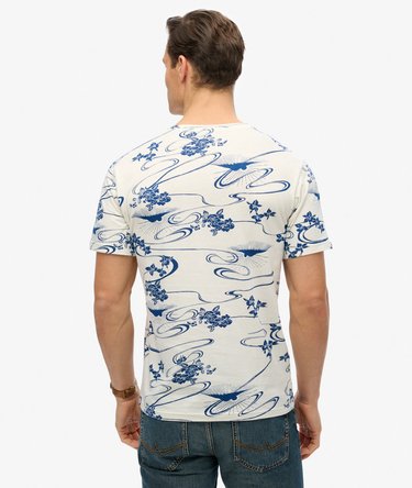 Klassisches Essential T-Shirt mit Print Image 4