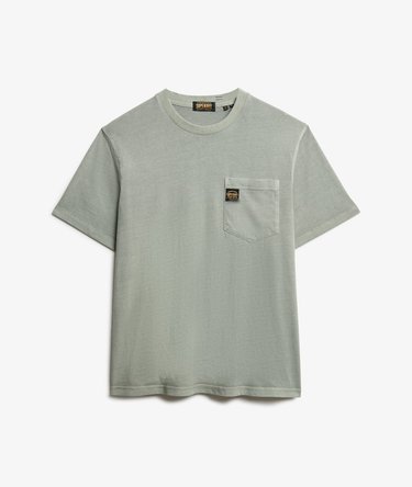 Contrast Stitch Pocket T-Shirt Image 5
