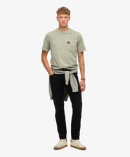 Contrast Stitch Pocket T-Shirt