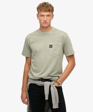 Contrast Stitch Pocket T-Shirt
