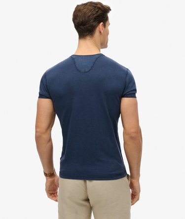 Slub Short Sleeve Jersey Grandad Top Image 4