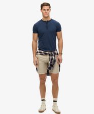 Slub Short Sleeve Jersey Grandad Top
