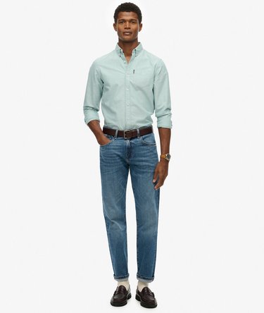 Essentials Long Sleeve Oxford Shirt Image 2