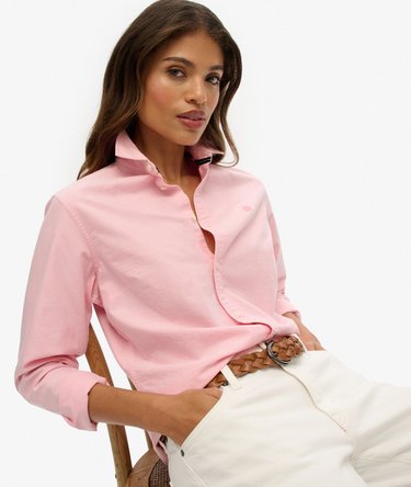 Chemise Oxford slim à manches longues Image 5