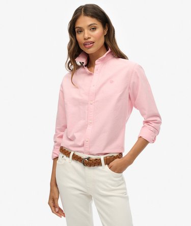 Chemise Oxford slim à manches longues Image 1