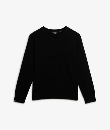 Classic V-Neck Jumper Image 6