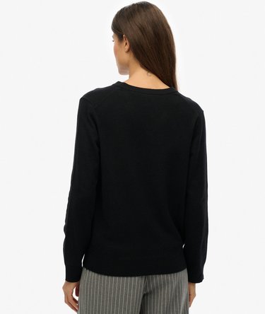 Classic V-Neck Jumper Image 5
