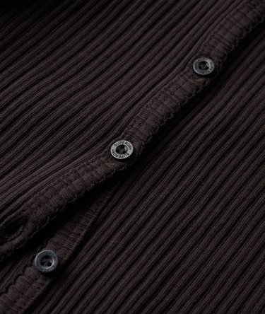 Essential Button Through Long Sleeve Top Image 5