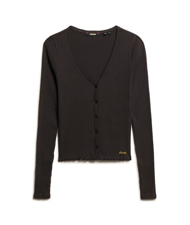 Essential Button Through Long Sleeve Top Image 6