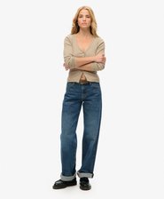 Essential Button Through Long Sleeve Top