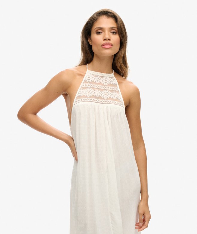 Ibiza Halter Midi Dress