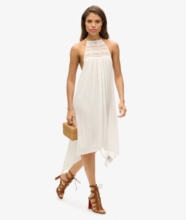 Ibiza Halter Midi Dress Image 4
