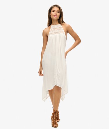 Ibiza Halter Midi Dress Image 1