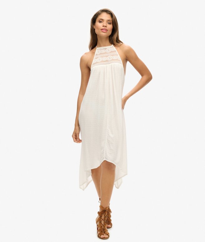 Ibiza Halter Midi Dress