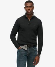 Essentials Cotton Half Zip Jumper