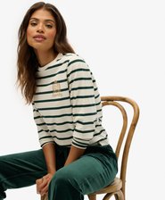 Country Club Long Sleeve Stripe Top