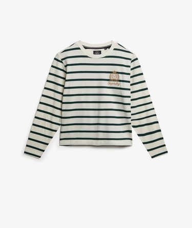 Country Club Long Sleeve Stripe Top Image 6