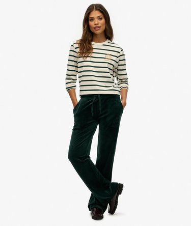 Country Club Long Sleeve Stripe Top Image 3