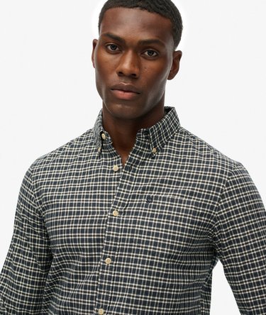 Premium Check Oxford Shirt Image 4