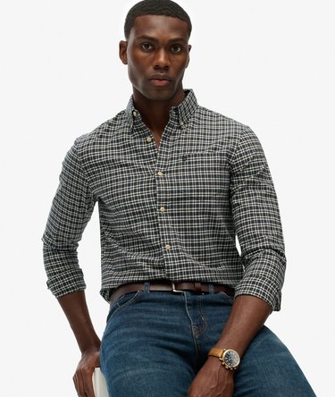 Premium Check Oxford Shirt Image 2