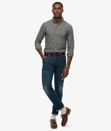 Premium Check Oxford Shirt Image 3
