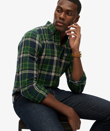 Long Sleeve Cotton Lumberjack Shirt Image 2