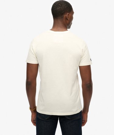 Athletic relaxed T-shirt met reliëfopdruk Image 5