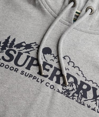 Outdoor Scene Relaxed Hoodie Image 6