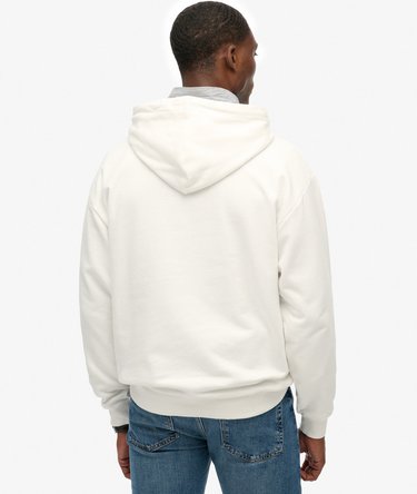 Athletic Embossed Oversized Hoodie Image 5