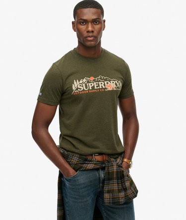 Afslappet Outdoor Scene T-shirt Image 1