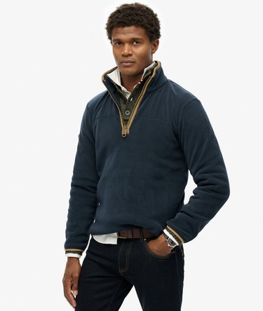 Estate fleece met halve rits Image 1