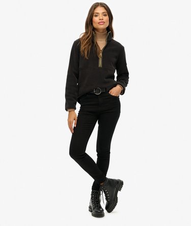 Estate fleece met halve rits Image 3