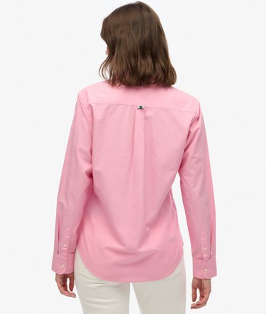 Slim Oxford Button Down Long Sleeve Shirt Image 5