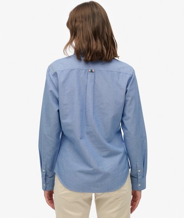 Slim Oxford Button Down Overhemd Image 5