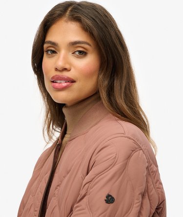 Longline Quilted Liner Jacket Image 4