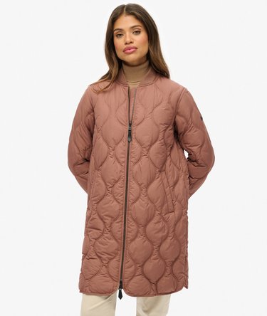 Longline Quilted Liner Jacket Image 6