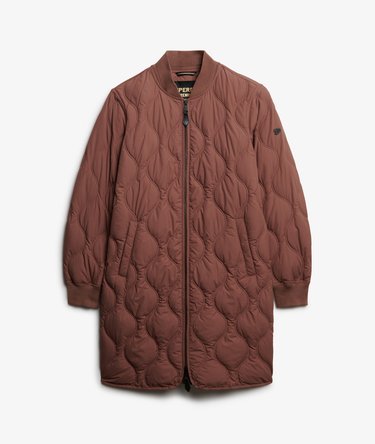 Longline Quilted Liner Jacket Image 7