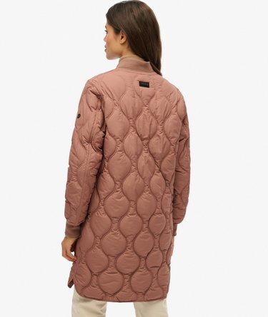 Longline Quilted Liner Jacket Image 5