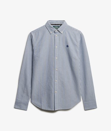 Slim Oxford Button Down Long Sleeve Shirt Image 6