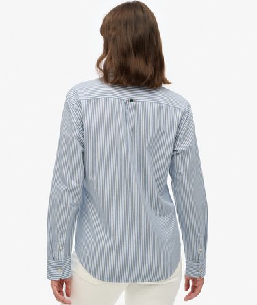Slim Oxford Button Down Long Sleeve Shirt Image 5