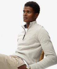 Essentials Cotton Half Zip Jumper
