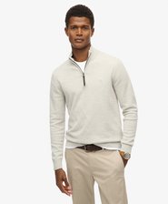 Essentials Cotton Half Zip Jumper