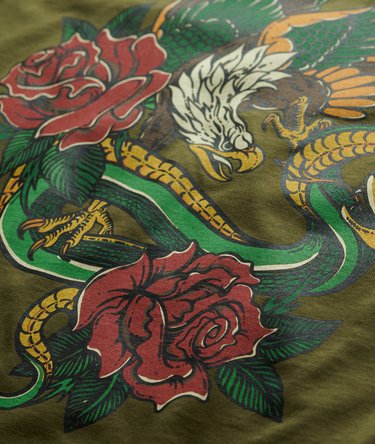 Tattoo Loose T-Shirt Image 6