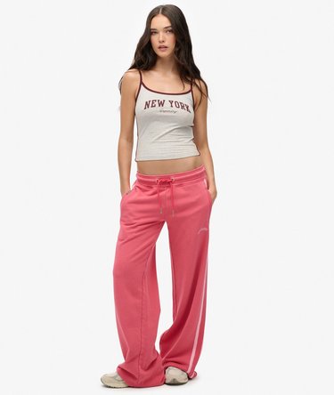 Athletic Essentials Logo Straight Joggers Image 5