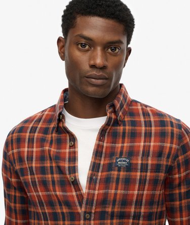 Long Sleeve Cotton Lumberjack Shirt Image 4