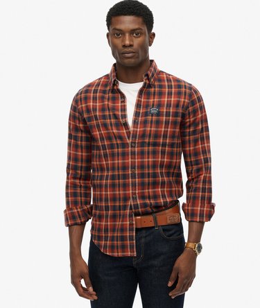 Long Sleeve Cotton Lumberjack Shirt Image 1