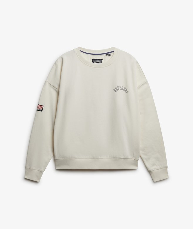 Athletic Essentials Printed Crew Sweatshirt