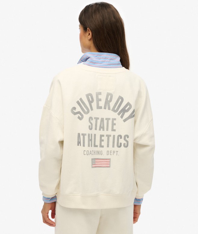 Athletic Essentials Printed Crew Sweatshirt