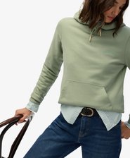 Essential Hoodie mit Logostickerei